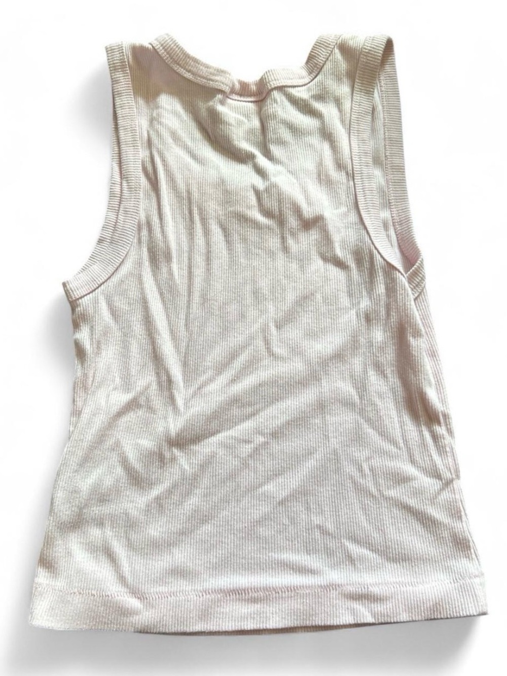 Universal Thread Light Pink Ribbed Tank Top - Picture 3 of 3